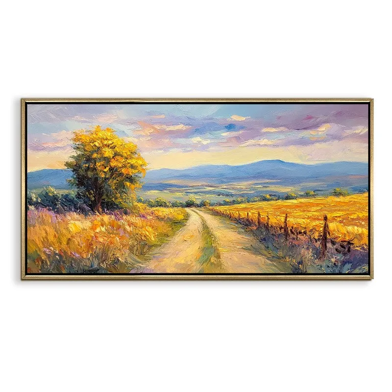 Tuscany Canvas Wall Painting With Frame media 3