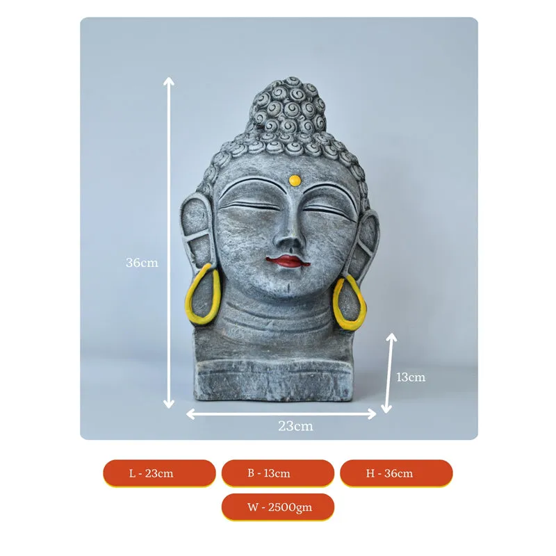 Virtuous Budhha Terracotta Idol media 6
