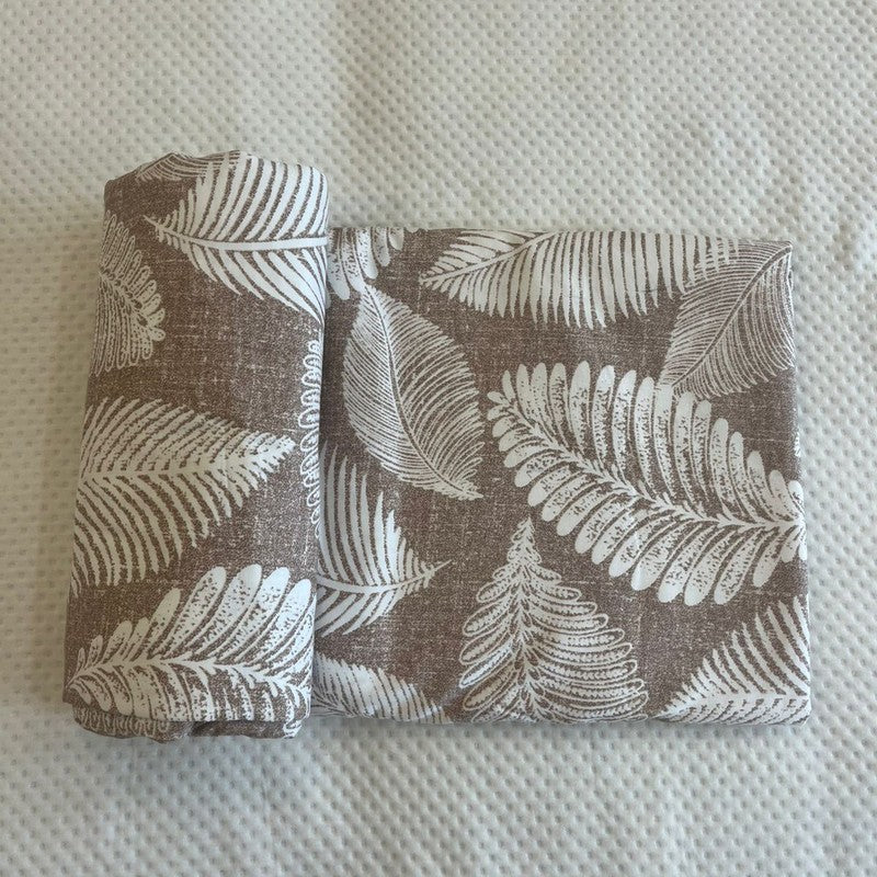 Cloudquilt Floral Cotton Comforter (Brown)- 300 GSM media 5