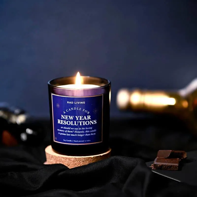 New Year Resolutions - Hot Cocoa Scented Candle media 3