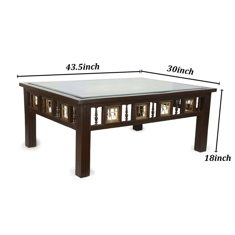 Aloha Teak Wood Center Table media 6