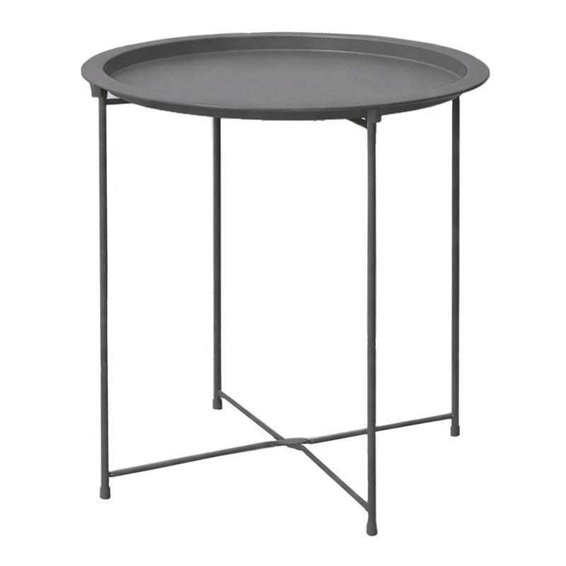 Cedar Metal Side Table - Dark Grey media 3