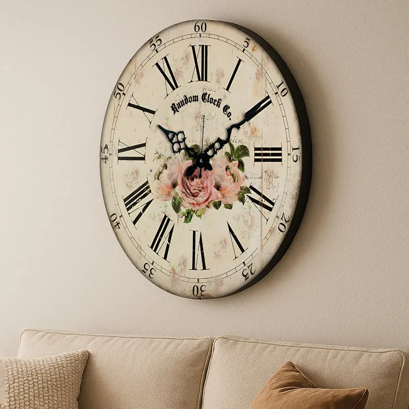 Oldmoor Wood Analog Wall Clock media 7