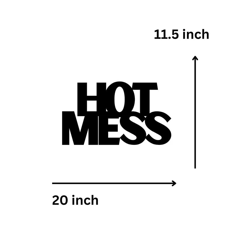 Hot Mess Iron Wall Accent media 5