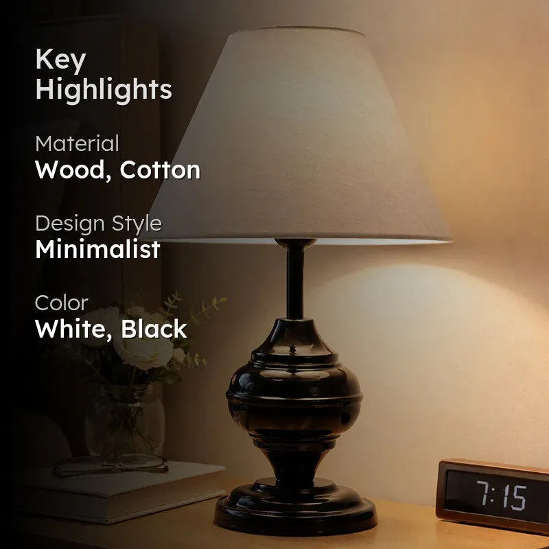 MonoCraft Metal Table Lamp - White media 2