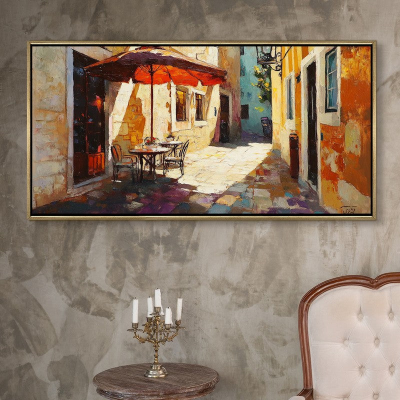Meridian Canvas Wall Painting With Frame
