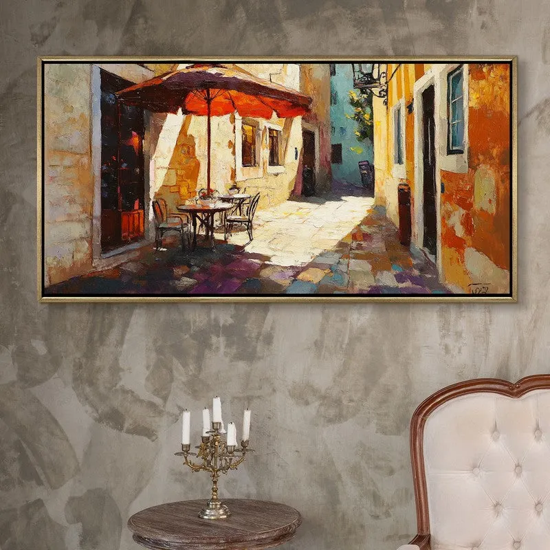 Meridian Canvas Wall Painting With Frame media 1