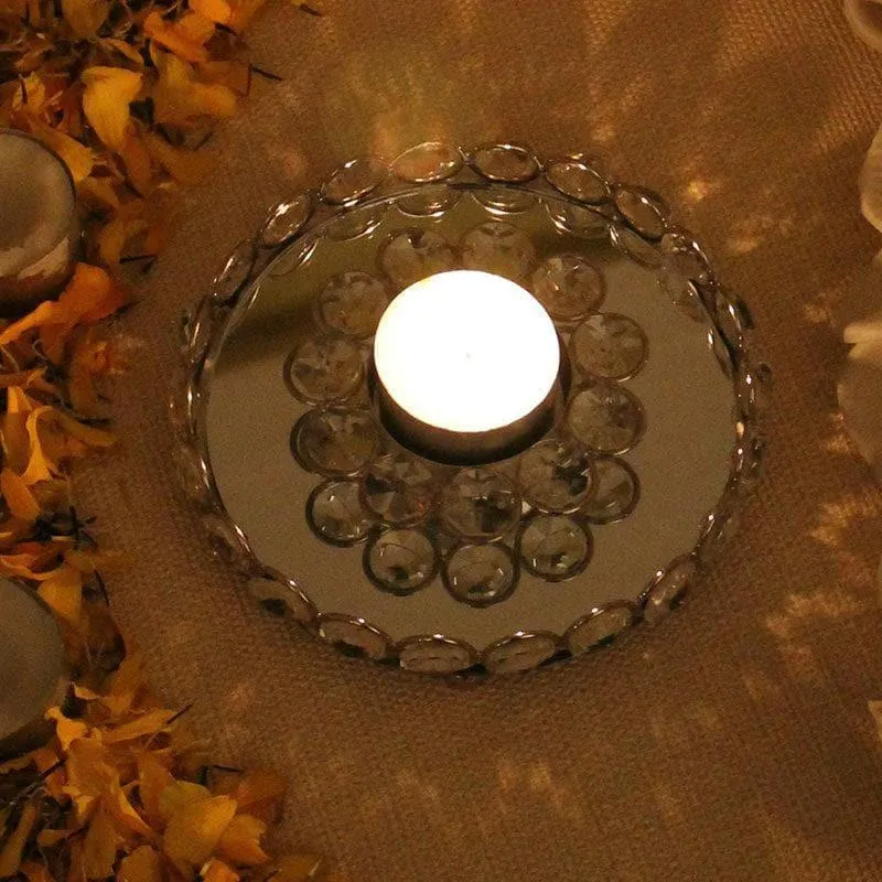 Flame Flicker Tealight Candle Holder media 1