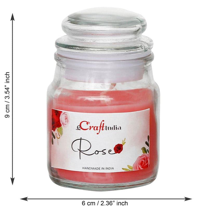 Nithya Rose Scented Jar Candle - Set Of Two media 5