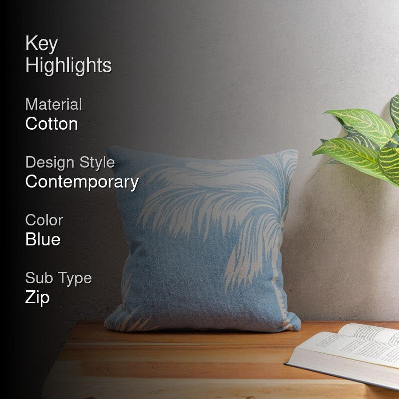 Tropic Seam Cushion Cover - Blue media 2