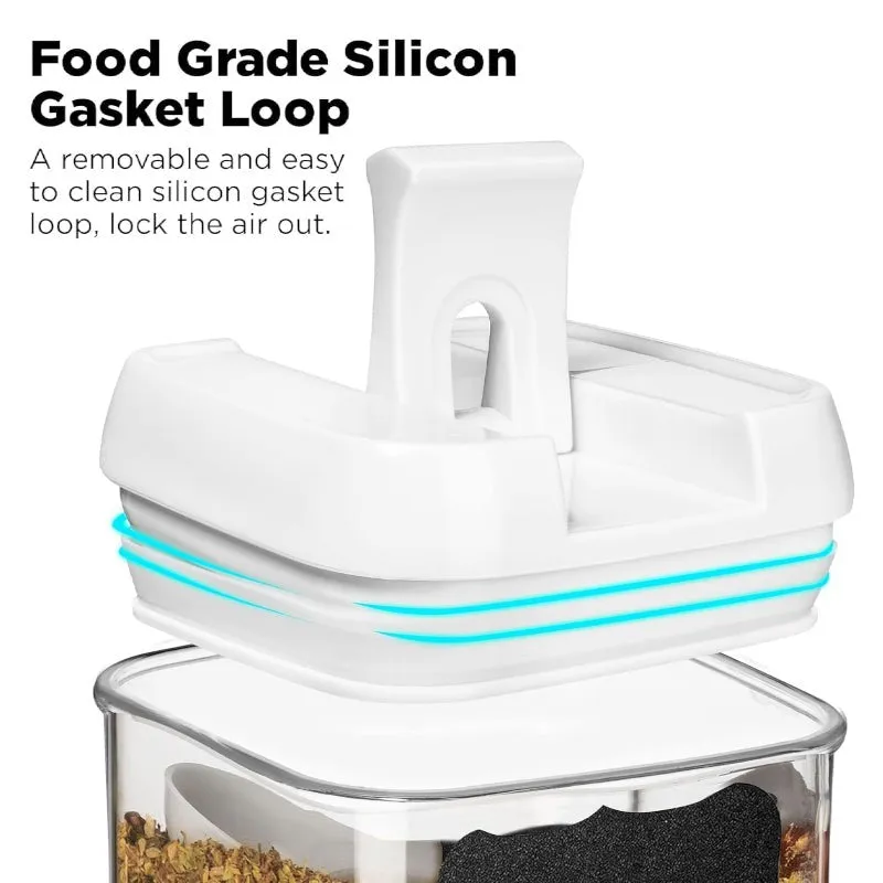 Essentio Airtight Plastic Storage Container - Set Of Eight media 4