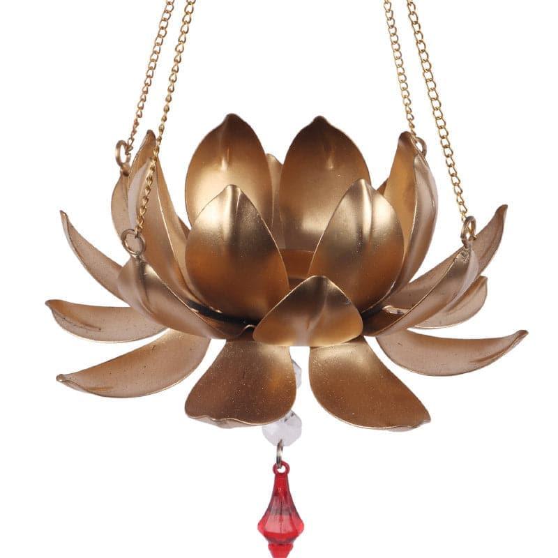 Kamal Bloom Hanging Tealight Candle Holder media 3