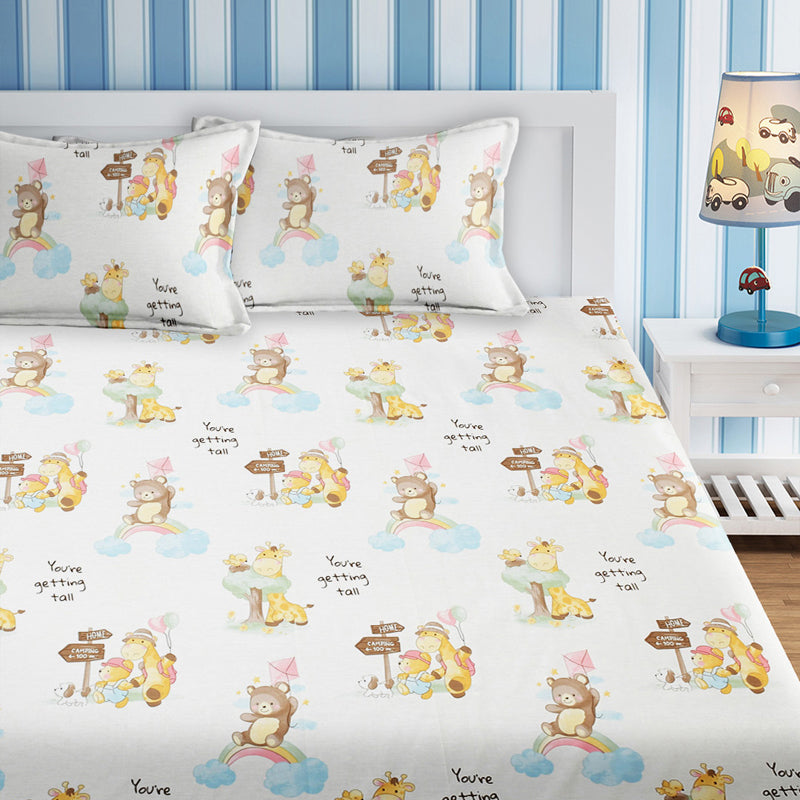 Jungle Book Kids Cotton Bedsheet - 210 TC media 4