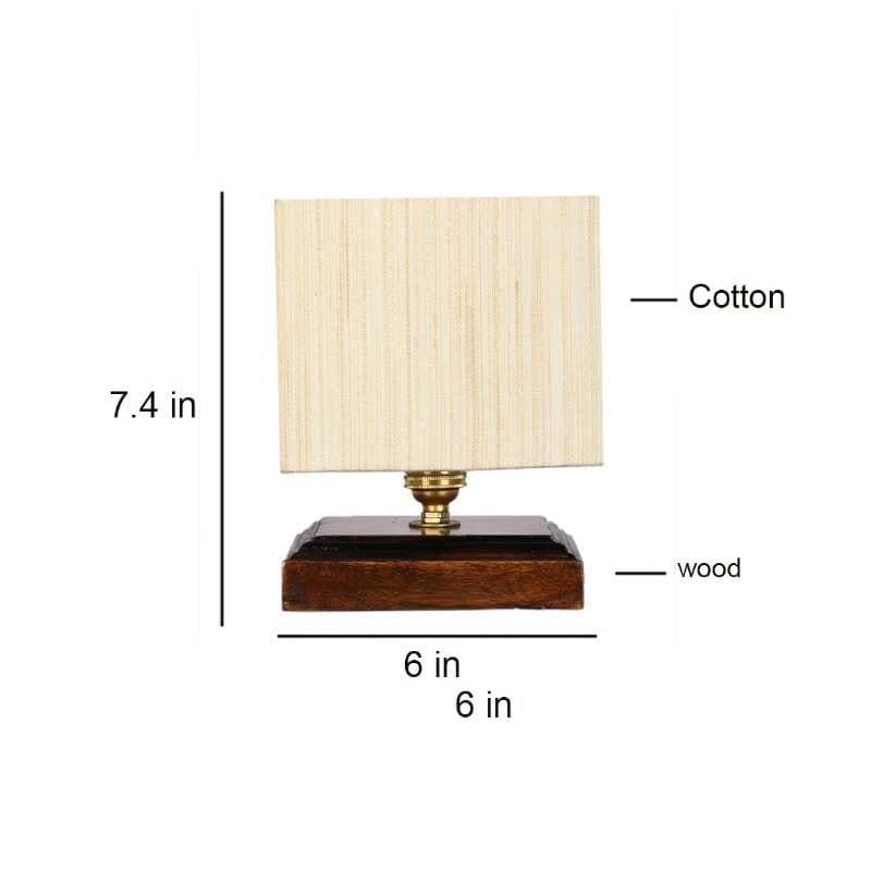 Cocoon Bamboo Table Lamp - Beige,Brown media 6