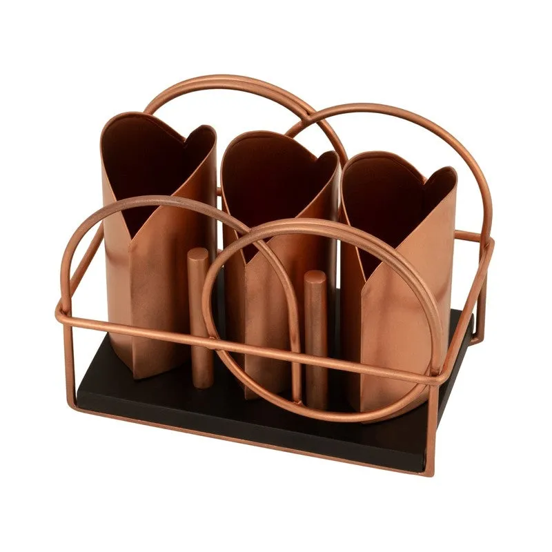 Ferro Metal Cutlery Holder media 4