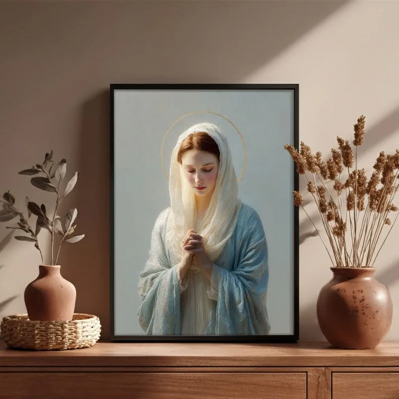 Faith & Grace Archival Paper Wall Painting With Black Frame media 4