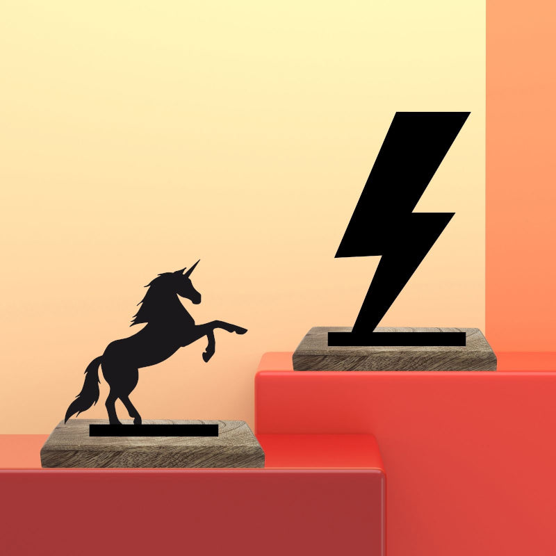 Mythical Wonder Showpiece - Set Of Two