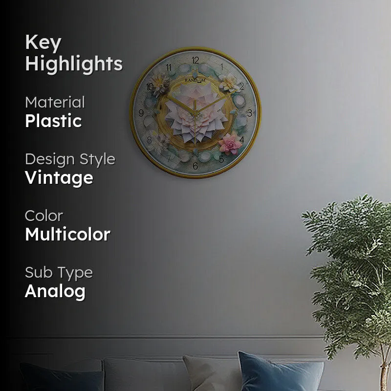 Sprout Song Analog Wall Clock media 2