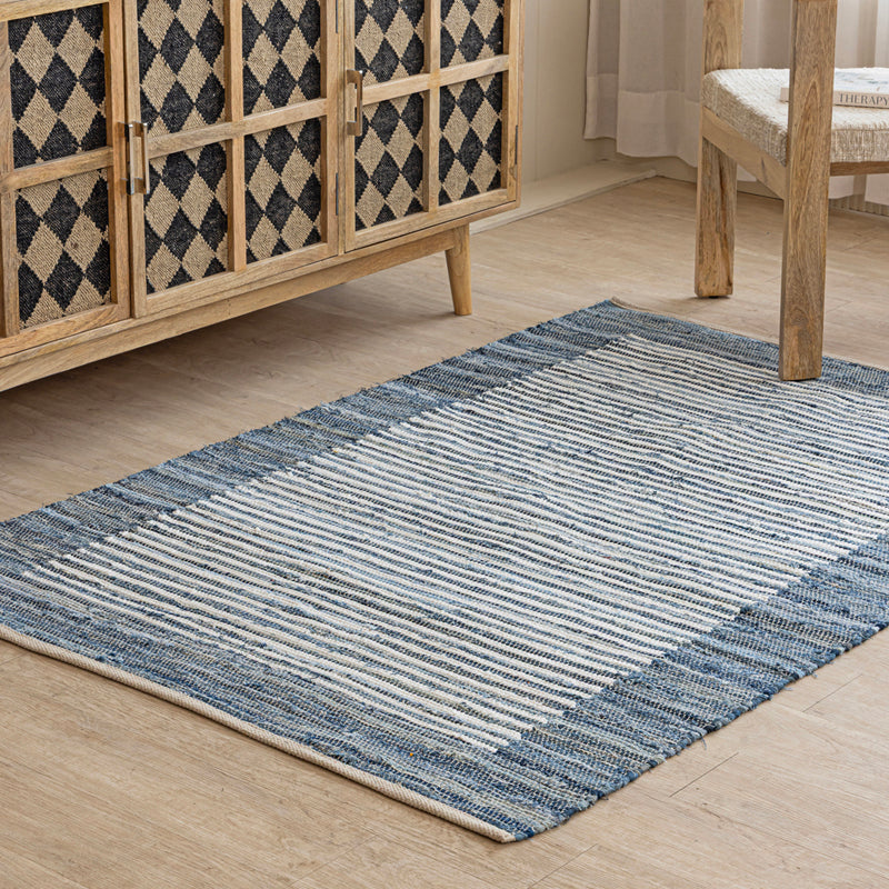 Natte III Handwoven Cotton Rug media 5