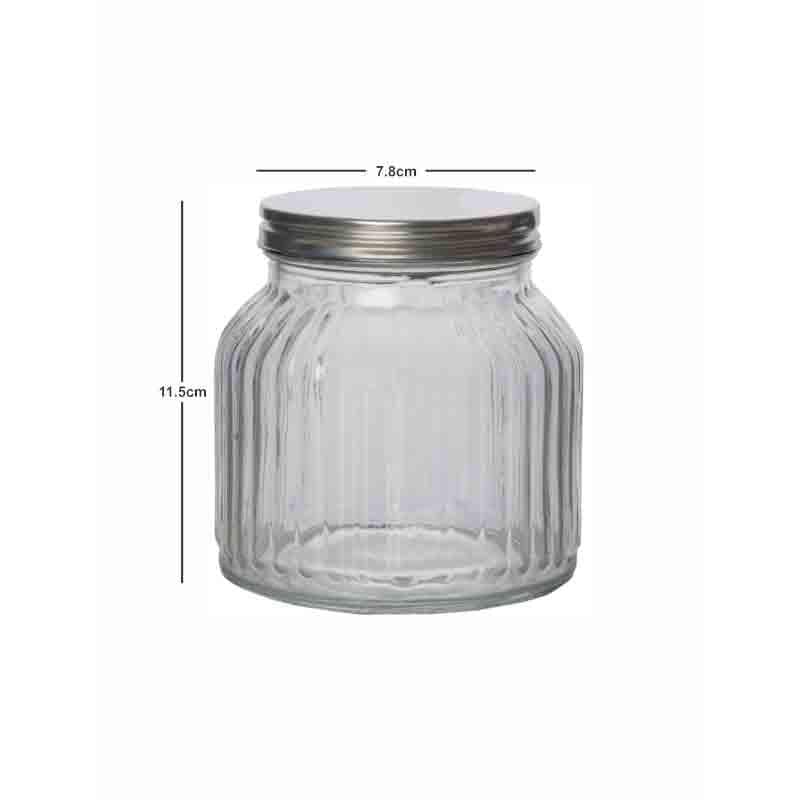 Reveto Storage Jar with Metal Lid (710 mL Each) - Set of Three media 5