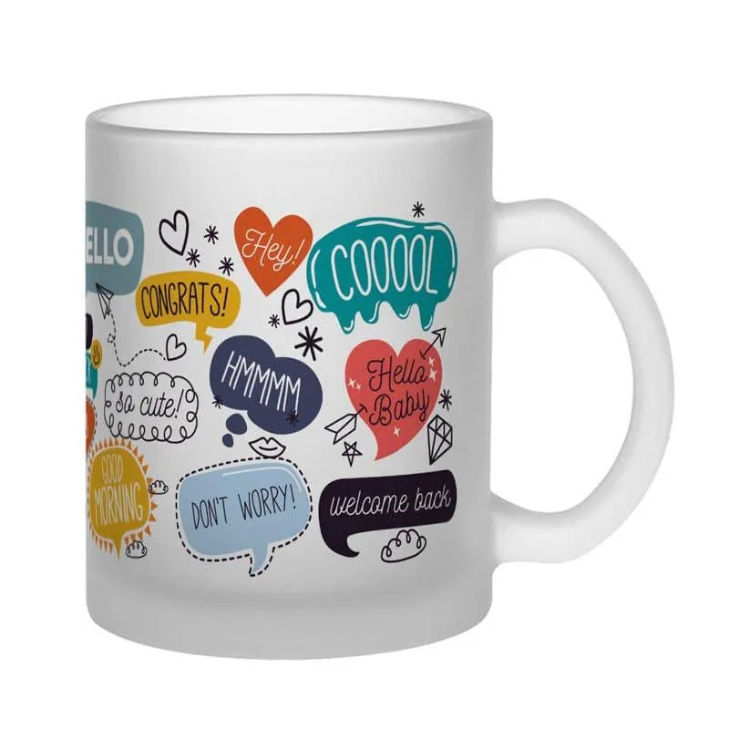 Funky Glass Coffee Mug (330 mL) media 3