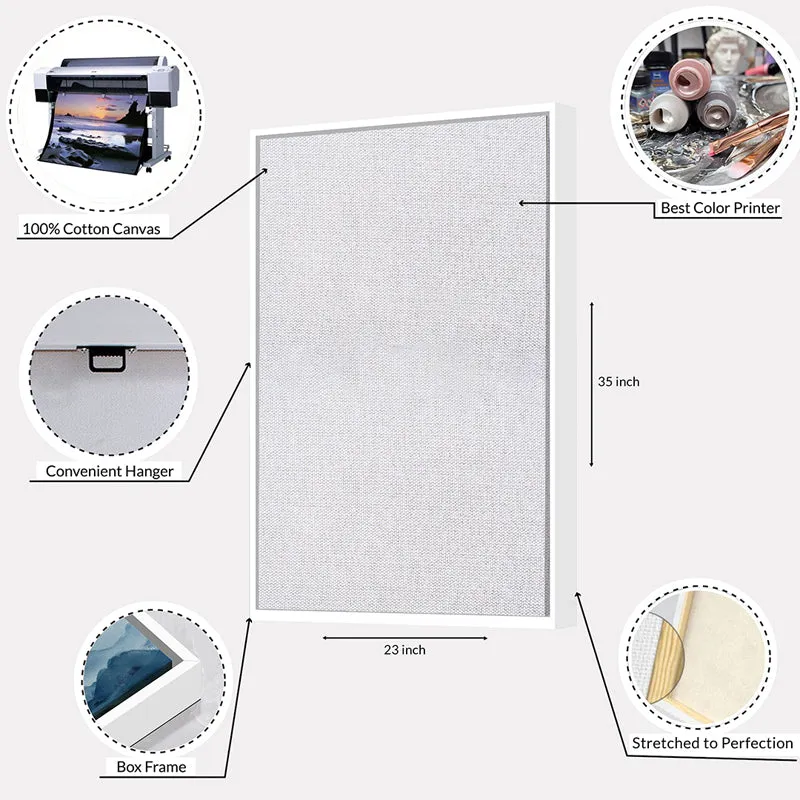 Giant Of Savannah Wall Art With Frame media 4