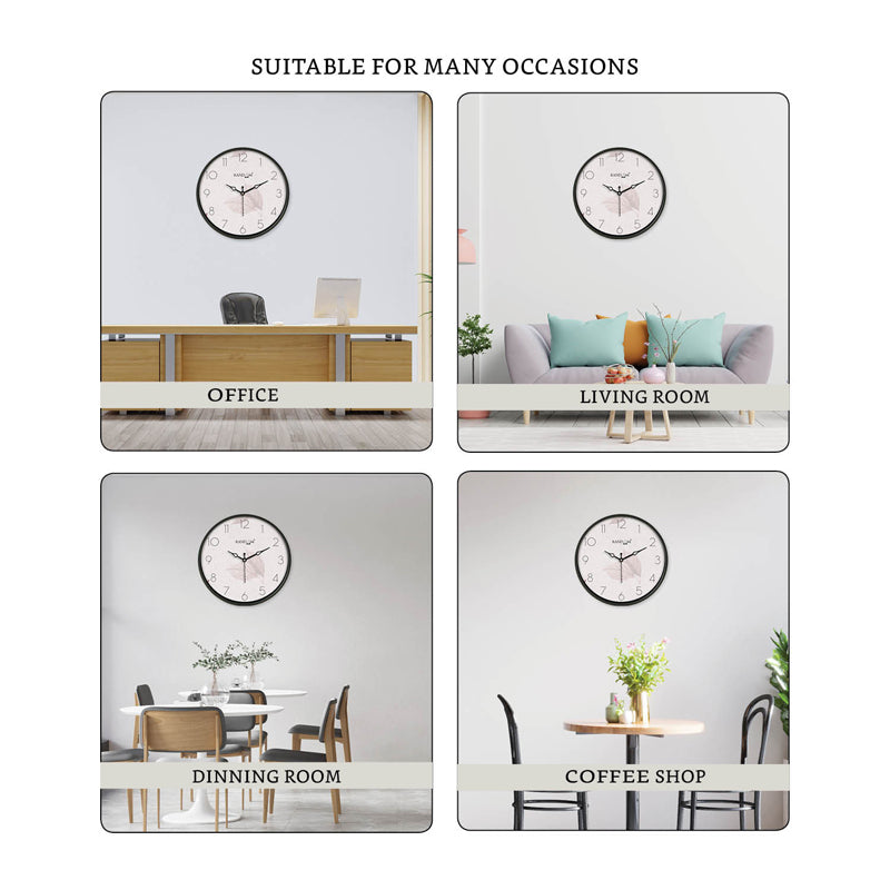 Alaric Sweep Silent Wall Clock media 9