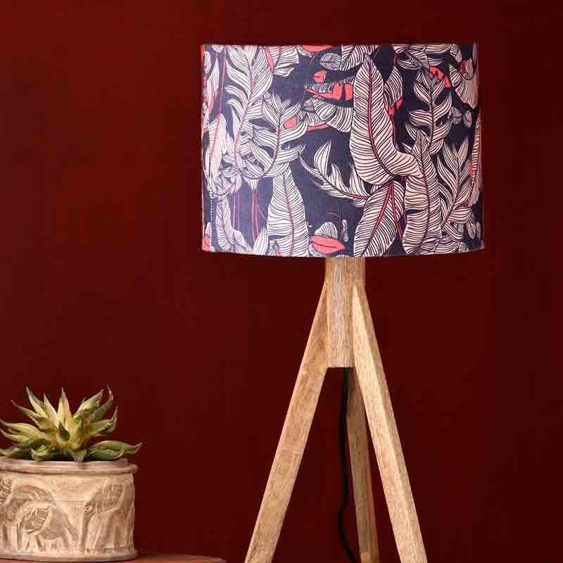 Tropical Trance Wooden Table Lamp - Multicolor media 3