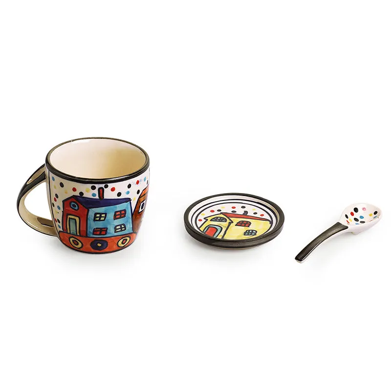 Coastal Ceramic Coffee Mug (300 mL Each) - Three Piece Set media 4