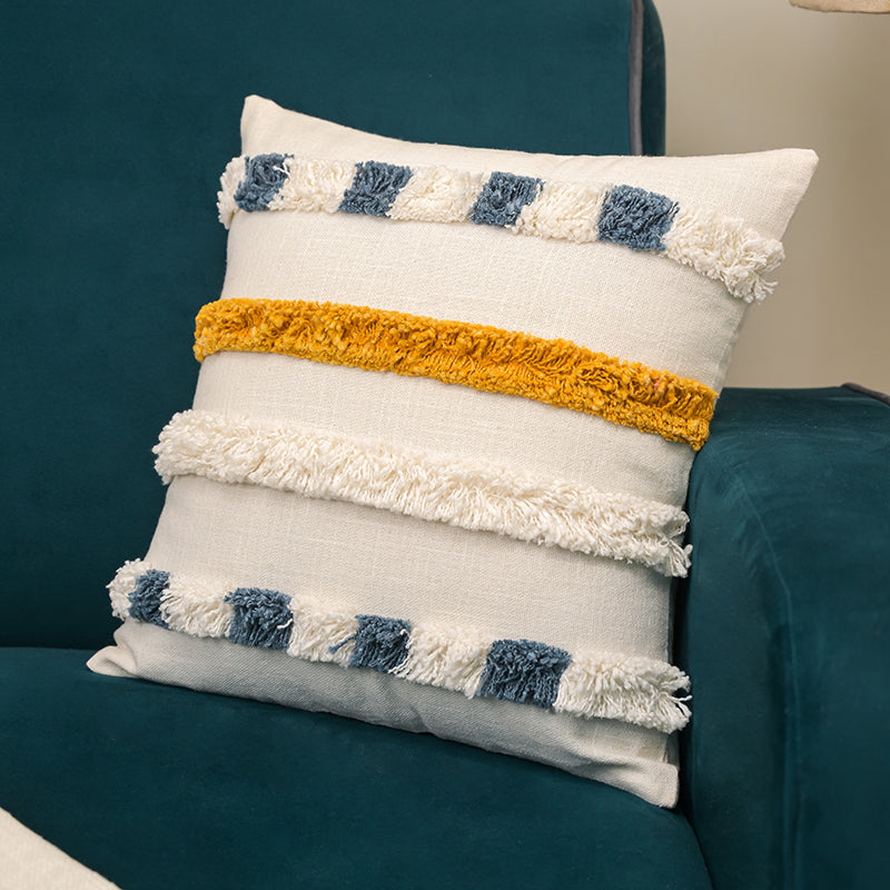 Ridge Soft Tufted Cushion Cover media 4