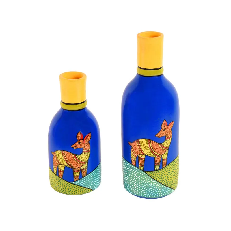 Indratan Terracotta Vase - Two Piece Set media 3