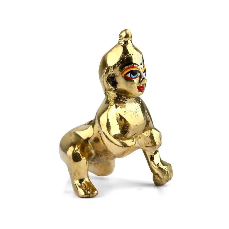Bal Gopal Brass Idol media 4