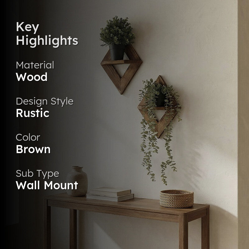 Sovran Set of 2 Wooden Wall Dcor media 2
