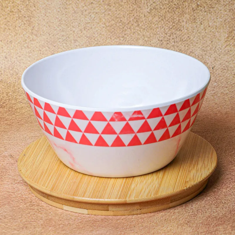 Jisho Melamine Snack Bowl (Pink/750 mL) - Set Of Two media 5