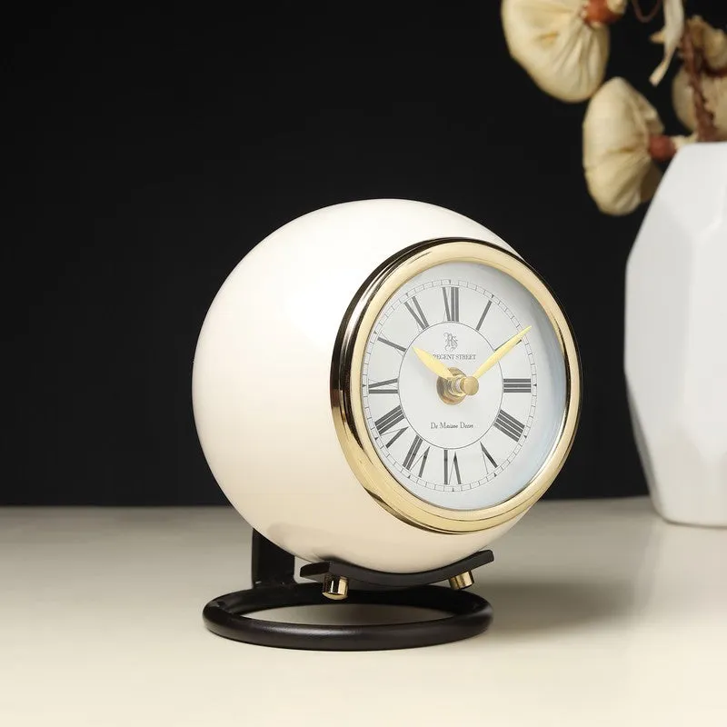 Chrono Charm Round Table Clock media 3