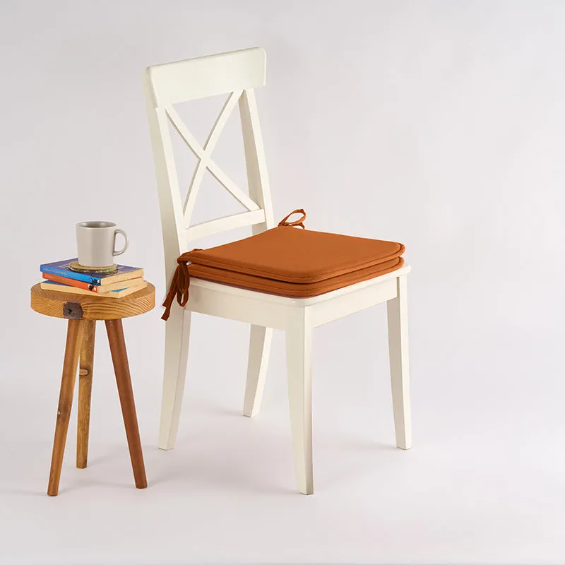 Easesit Foam Chair Pad (Brown) - Set Of Two media 1