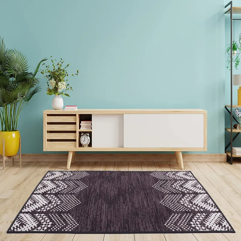 Deep Chevrons Anti-Skid Carpet - Purple media 3