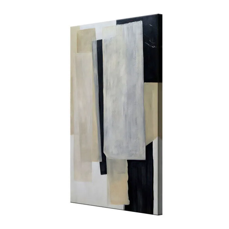 Geometric Blockage Abstract Wall Painting media 5