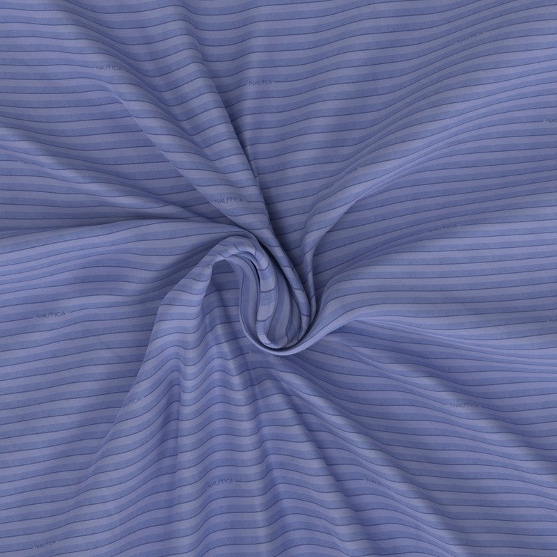 Nautica Whisper Cotton Bedsheet (Blue) - 160 TC media 6
