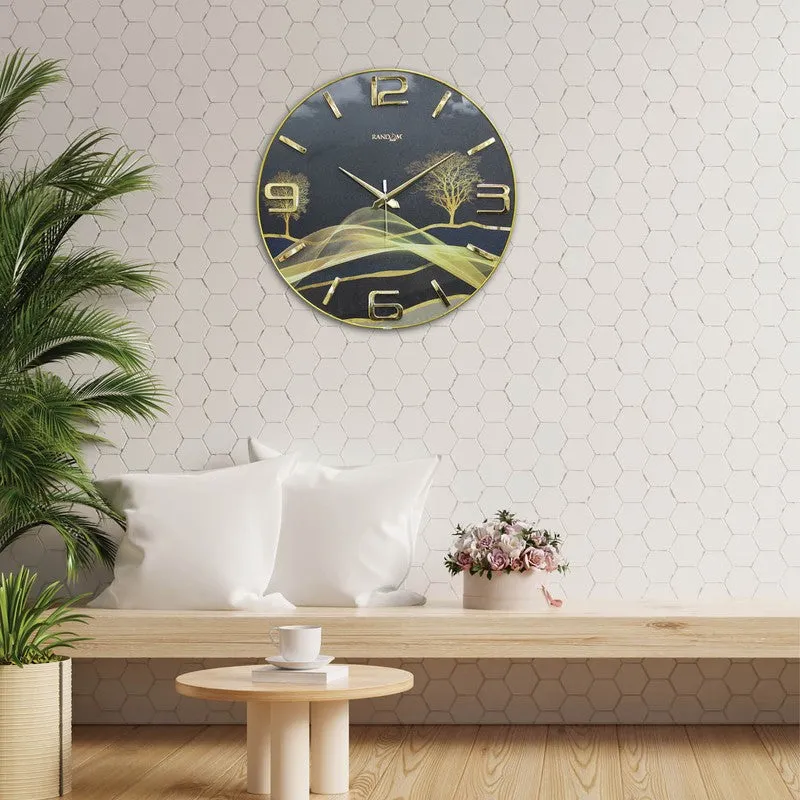 Lunexa MDF Analog Wall Clock media 3