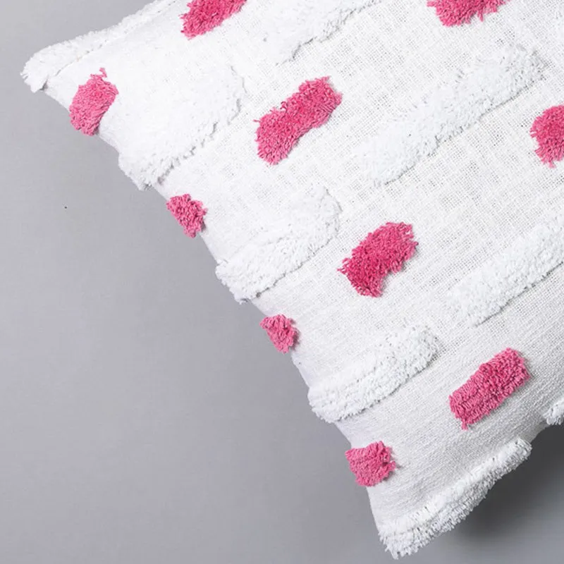 Dot n Dash Tufted Cushion Cover media 4