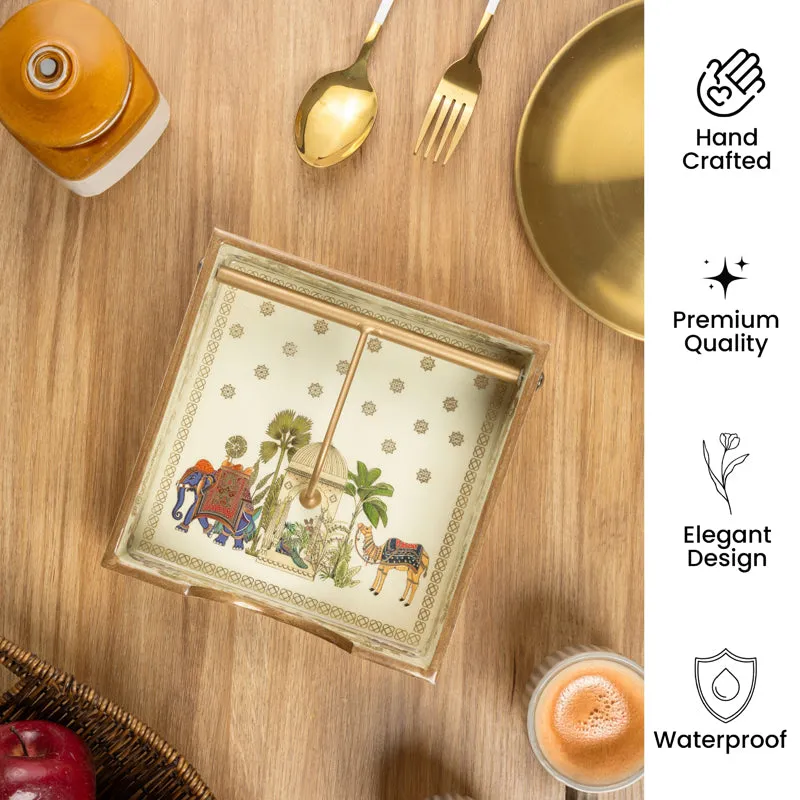 Royal Parade Wooden Tissue Holder media 5