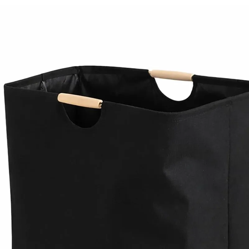 Soft Stack Laundry Basket - Black media 4