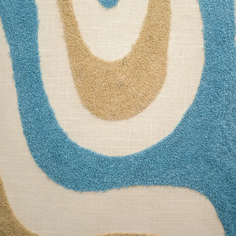 Sea Swirl Tufted Cushion Cover media 5