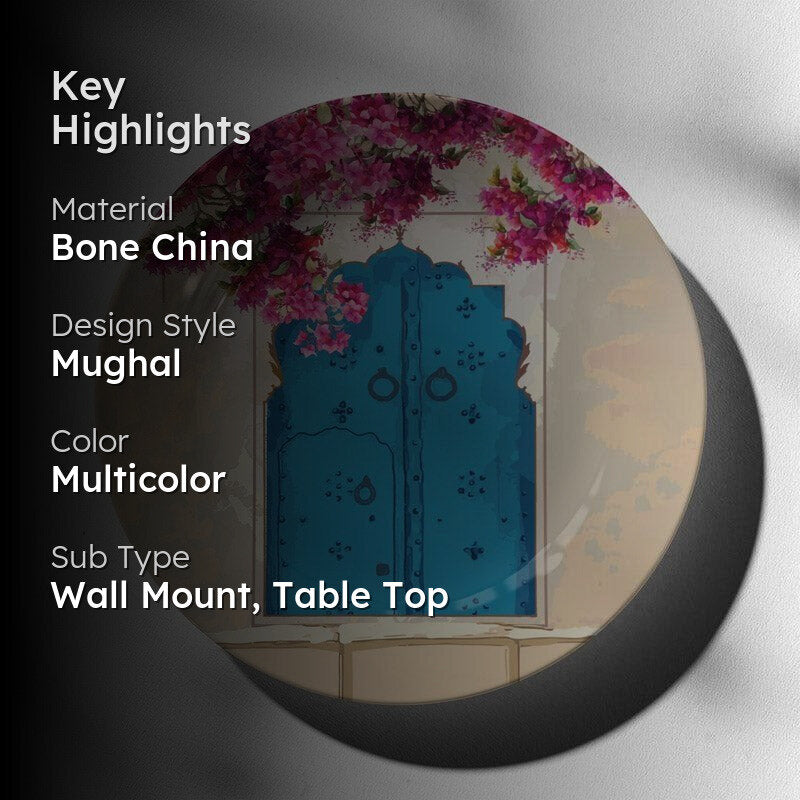Mughal Jharonkha Wall Plate media 2