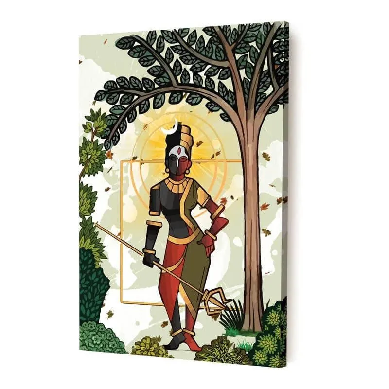 Ardhanarishwara Charm Wall Painting media 4
