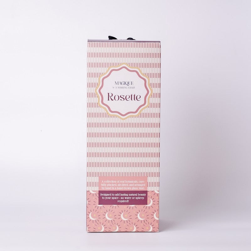 Magique by The Wishing Chair Rosette Dried Flowers with Vase media 6