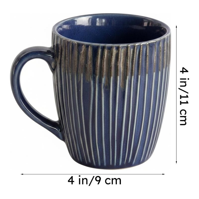 Marcusa Ceramic Coffee Mug (300 mL Each) - Set of Five media 6
