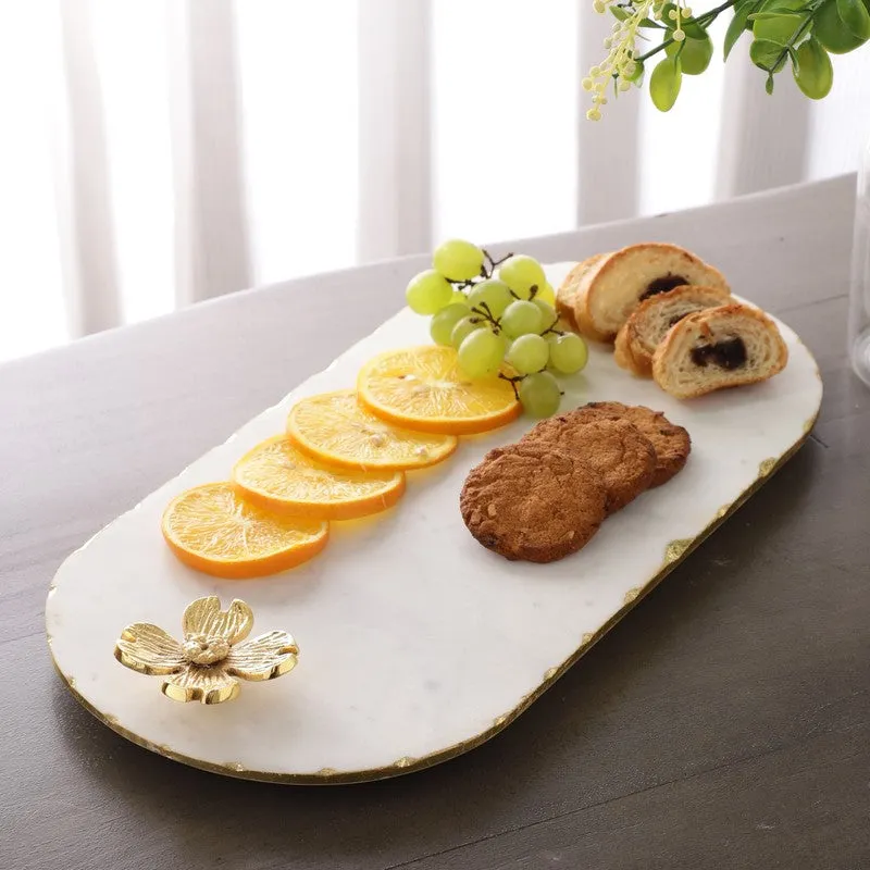 Azure Aura Marble Platter media 4