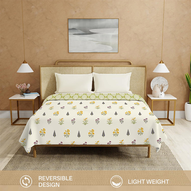 Urban Space High Garden Reversible Dohar - Yellow media 5